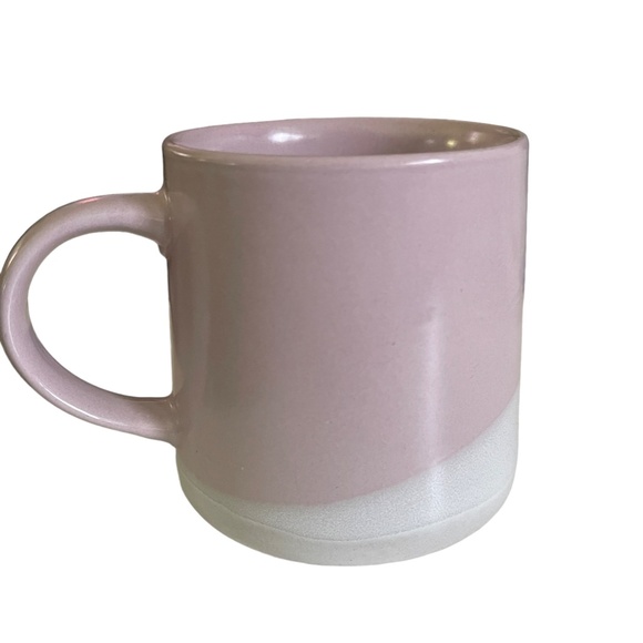 Stoneware Coffee Mug Mauve and Cream. Mugs Actually - Picture 4 of 6